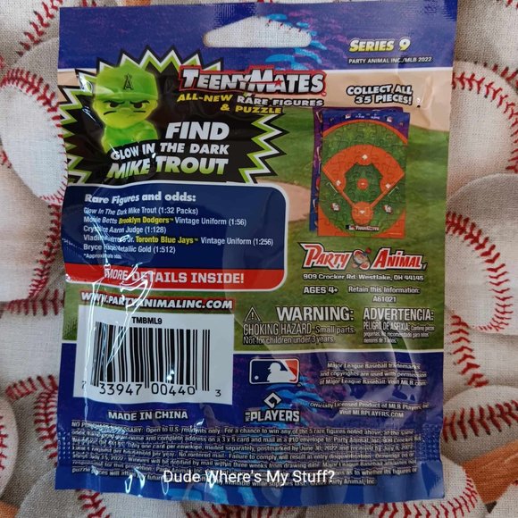 TEENYMATES SERIES 9 - NEW 2022 PACKAGE - EACH HAS 2 FIGURES & 2 PUZZLE PIECES - Picture 2 of 2